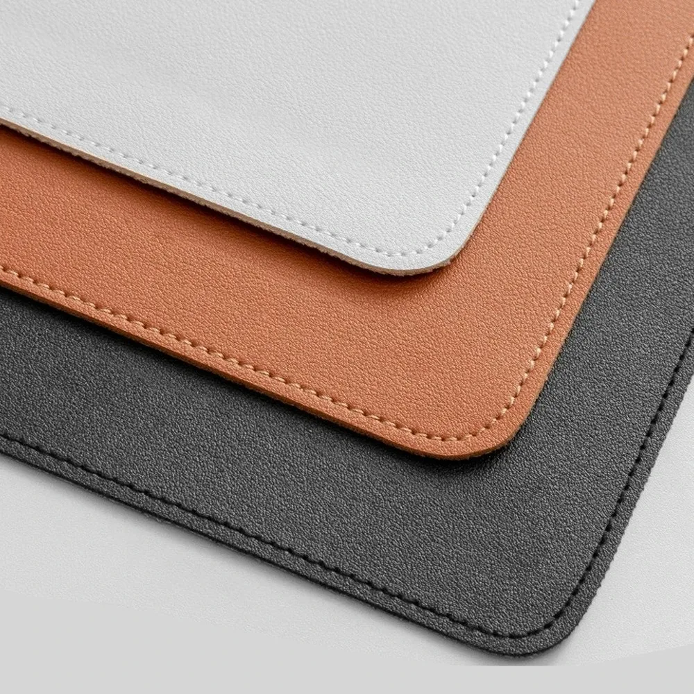 Leather Desk Pad - PU-Leder Schreibtischunterlage, weiche, große Computer-Schreibtischunterlage, PU-Leder