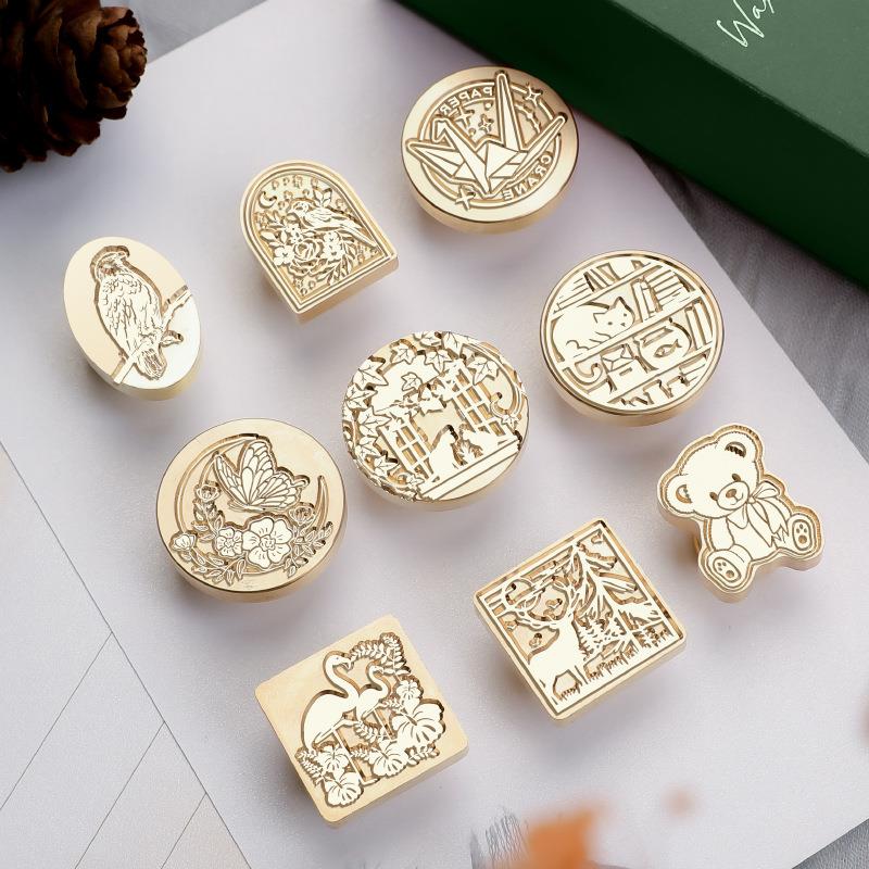 Tierischer botanischer Wachssi – Wax Seal Stamp Set Bewertung und Preis