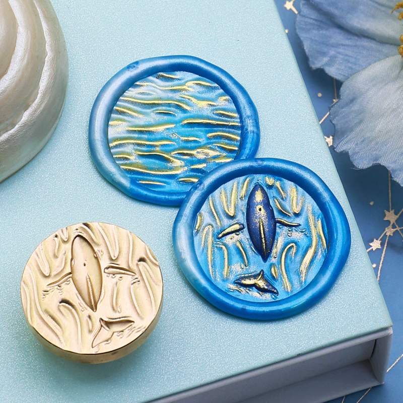 Wasserblumen-Relief-Serie, Wac – Wax Seal Stamp Set Bewertung und Preis