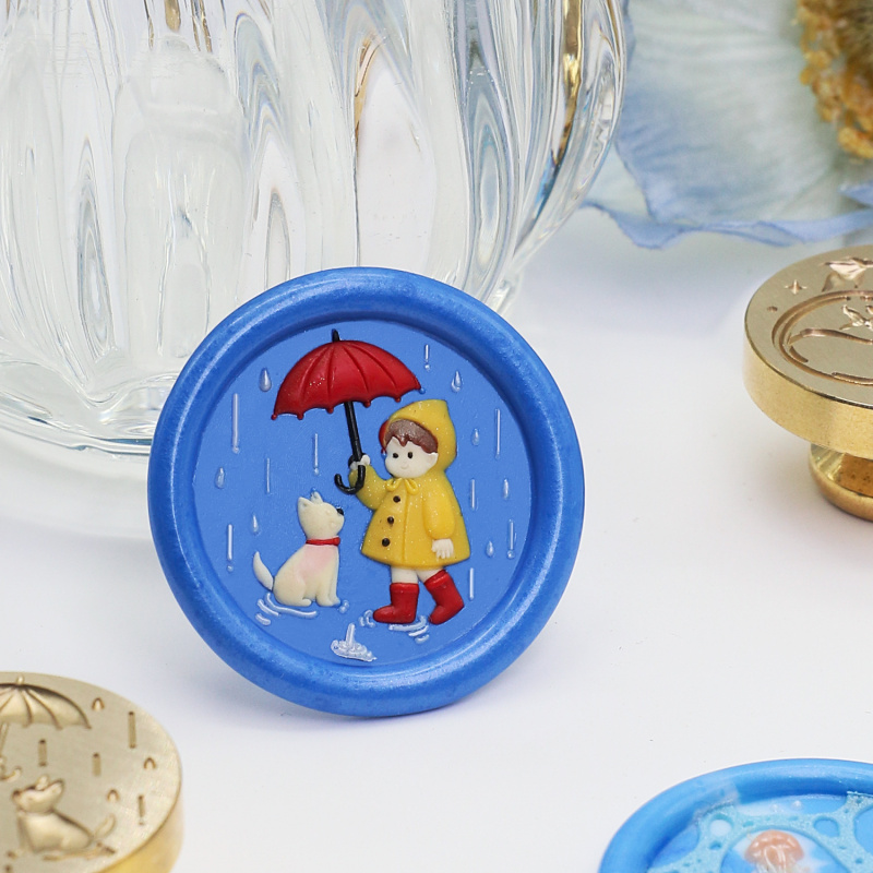 Wasserblumen-Relief-Serie, Wac – Wax Seal Stamp Set Bewertung und Preis