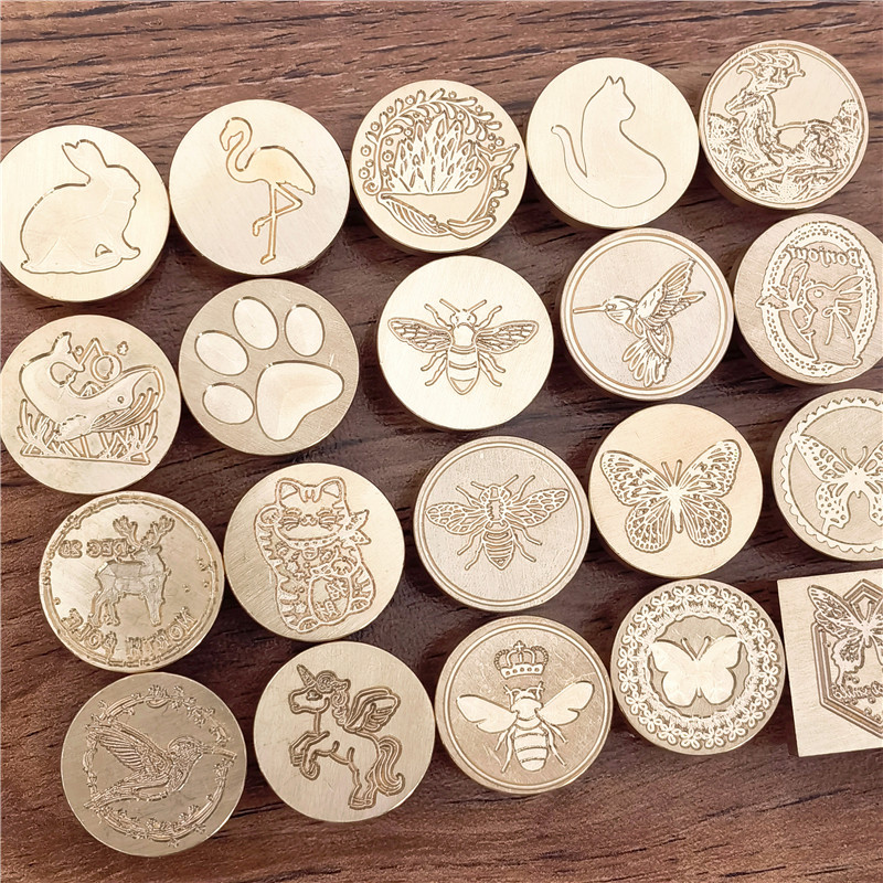 Wachssiegel-Stempelkopf mit Sc – Wax Seal Stamp Set Bewertung und Preis