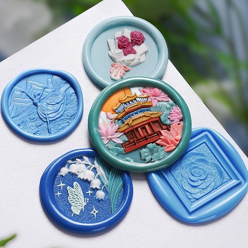 Laser gravur geprägt 3d Relief – Wax Seal Stamp Set Bewertung und Preis