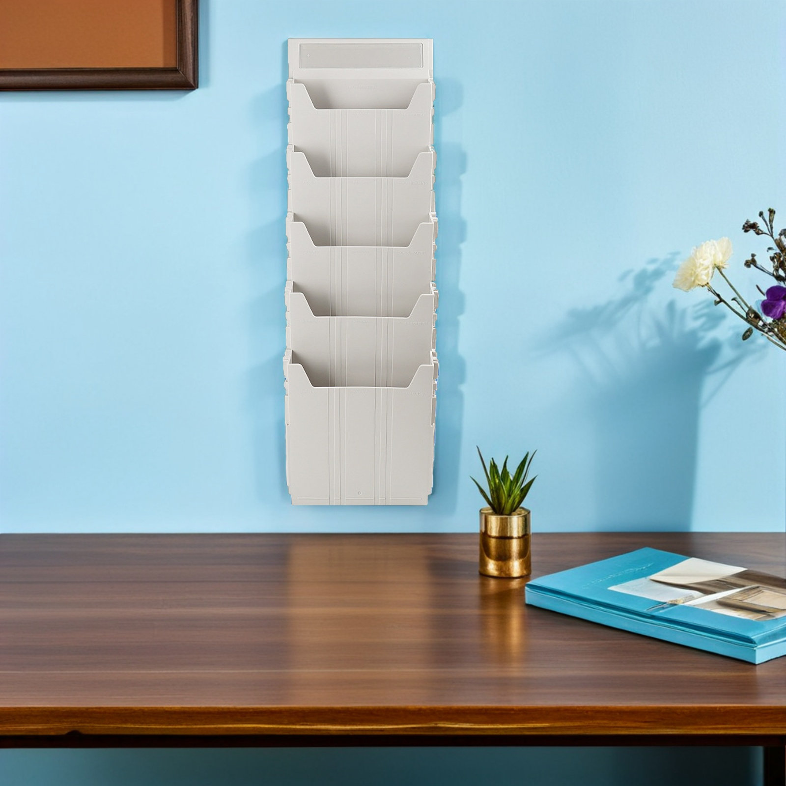Wandmontierter Magazinhalter,  – Magazine Holder Rack Bewertung und Preis