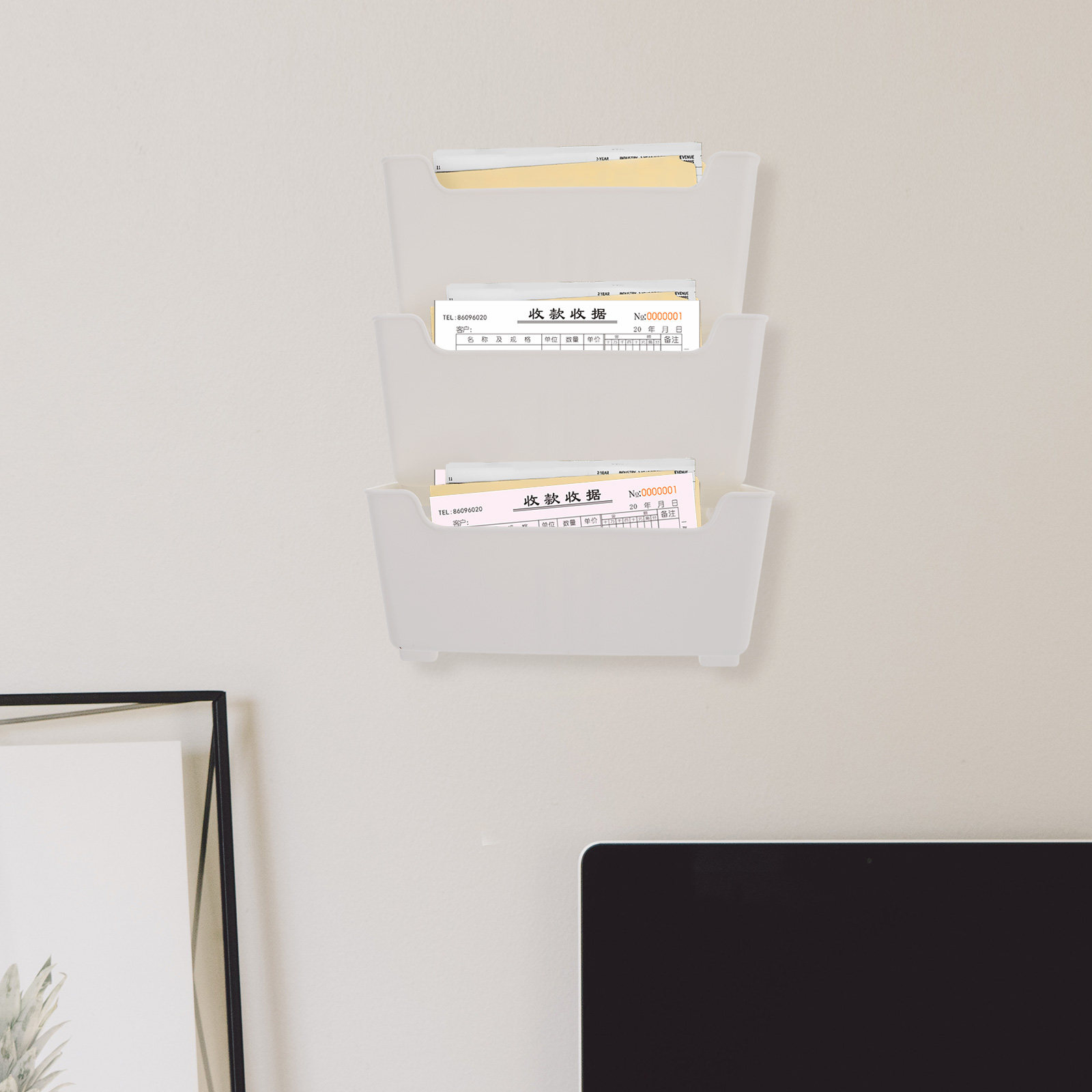 1 Set Wandmontierter Aktenorga – Magazine Holder Rack Bewertung und Preis