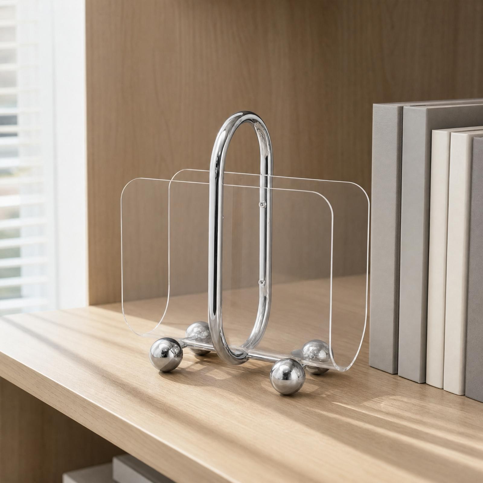 Acryl-Magazinregal, Bücherrega – Magazine Holder Rack Bewertung und Preis