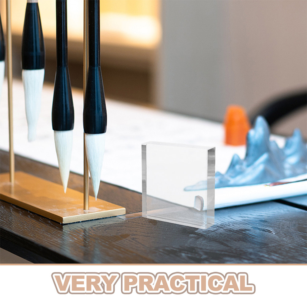 Klarer Kristall-Quadrat-Papier – Paper Weight Crystal Bewertung und Preis