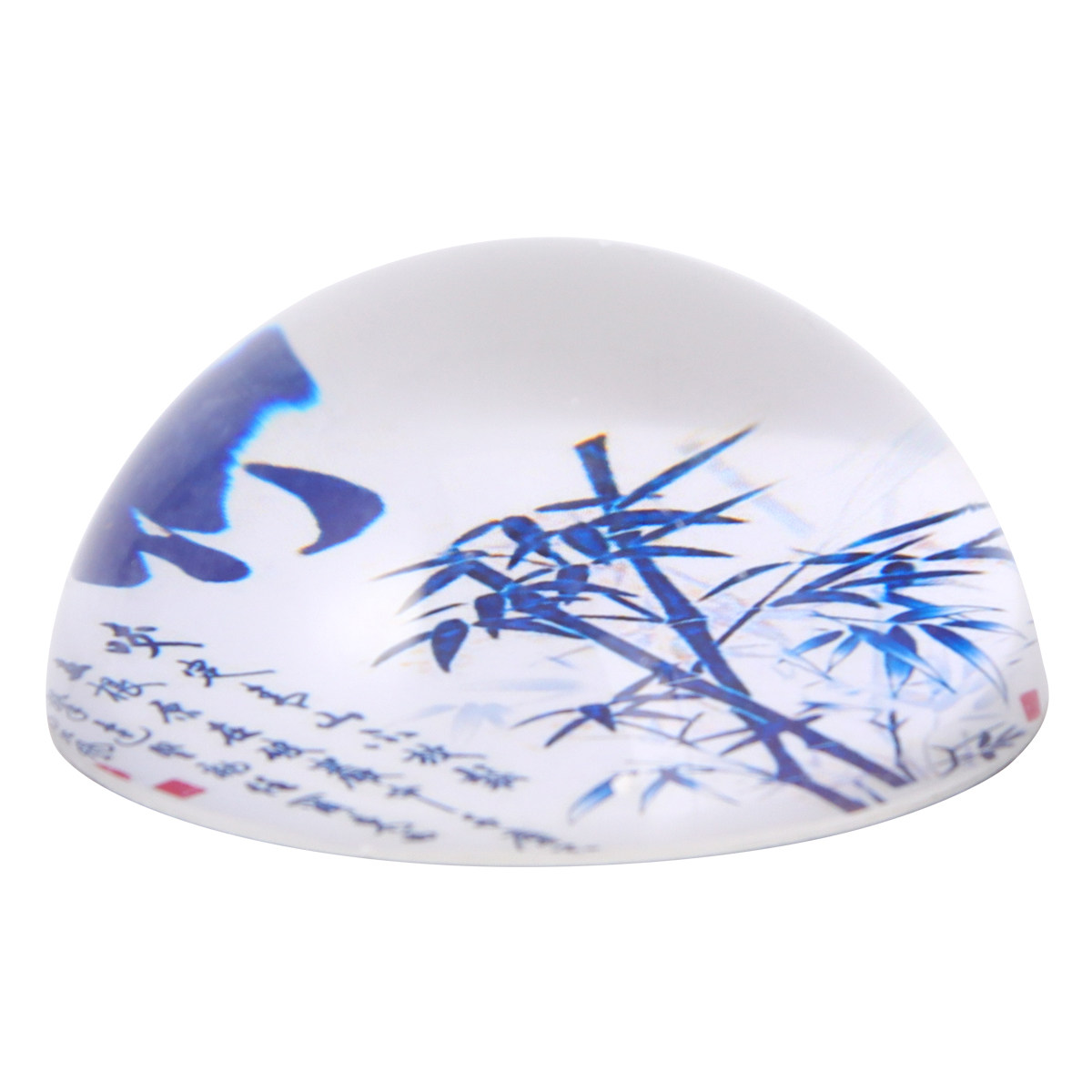 70 mm Glasstahl-Kristall-Halbk – Paper Weight Crystal Bewertung und Preis